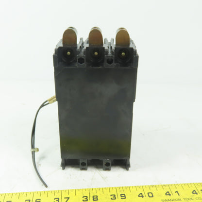 Fuji Auto <-- EA103B 50A 3 Pole Circuit Breaker BB3EEB-050 W/Shunt Trip