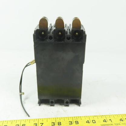 Fuji Auto <-- EA103B 50A 3 Pole Circuit Breaker BB3EEB-050 W/Shunt Trip