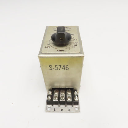 Electrical Controls Corp S-5746 Current Indicator 4.75-30 Amps
