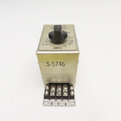 Electrical Controls Corp S-5746 Current Indicator 4.75-30 Amps