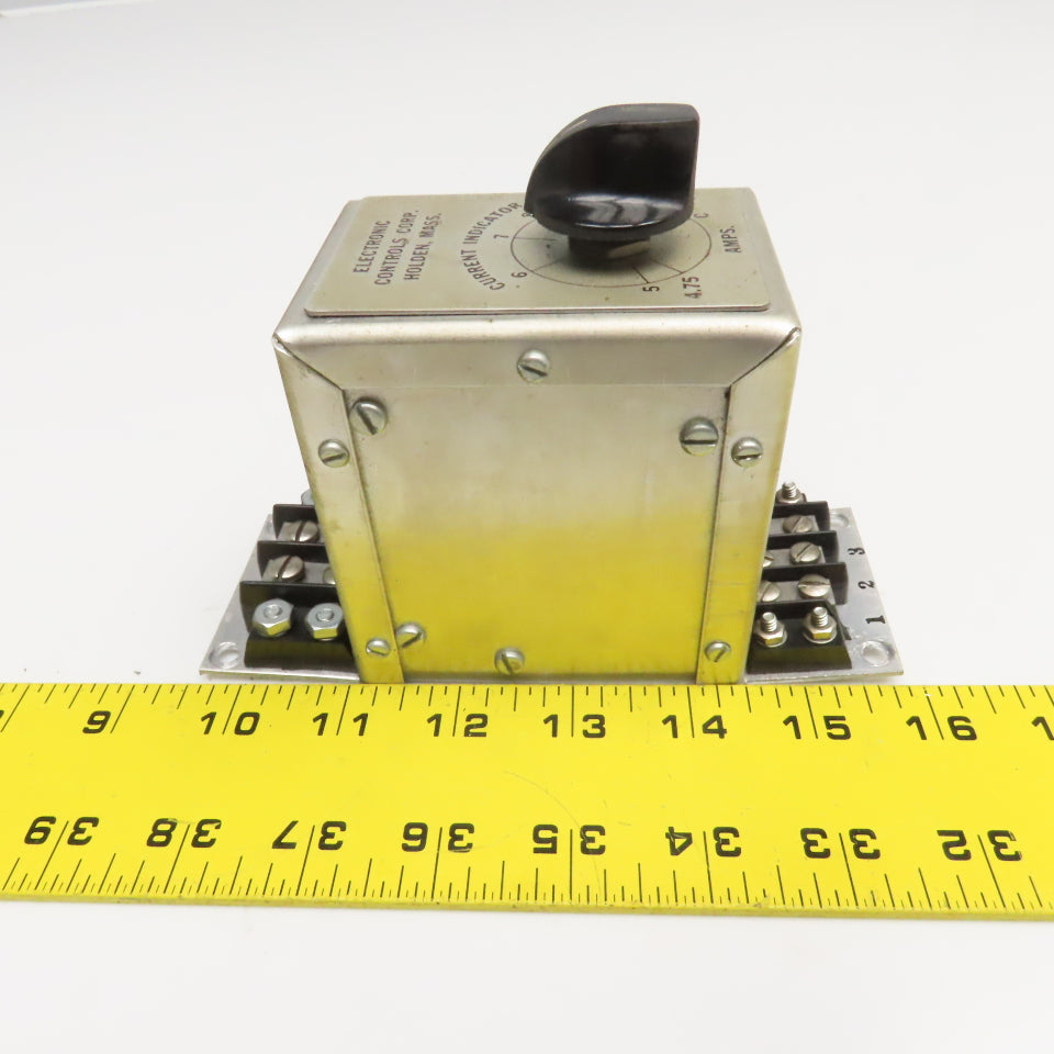 Electrical Controls Corp S-5746 Current Indicator 4.75-30 Amps
