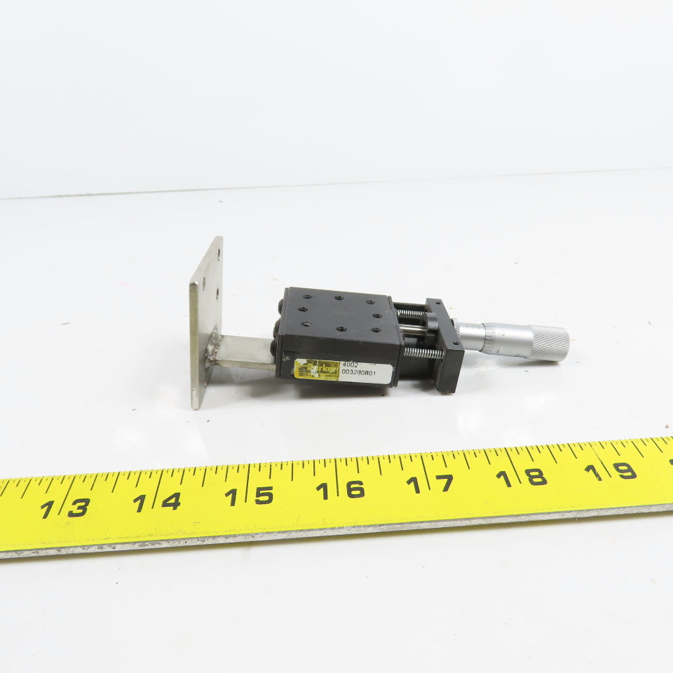 Parker 4002 003280801 Manual Linear Positioning Stage Ball Bearing