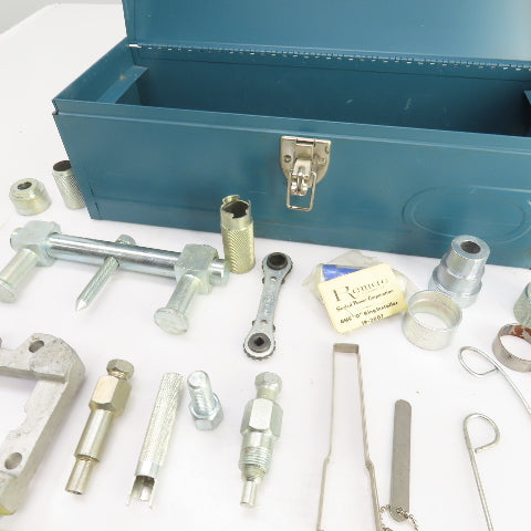 Remac Vintage Service Tool Kit For Auto AC Compressor & Clutches W/Tool Box