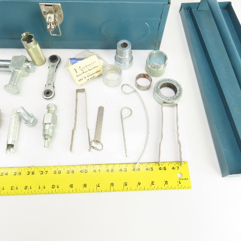 Remac Vintage Service Tool Kit For Auto AC Compressor & Clutches W/Tool Box