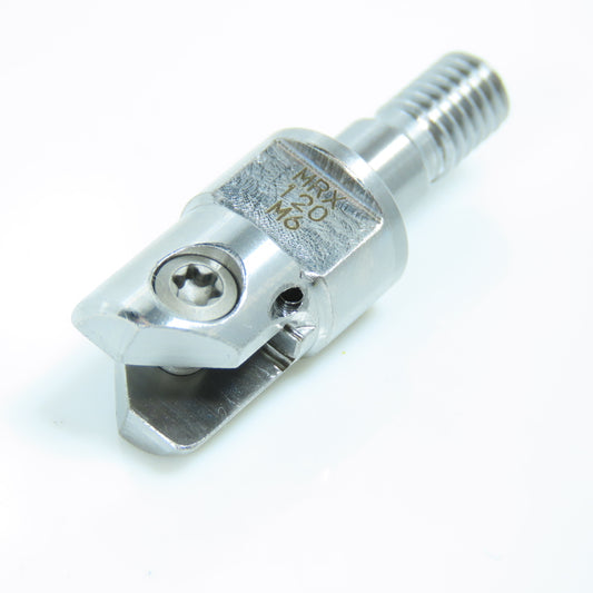 Dijet MRX120M6 1/2"/12mm Indexable Mirror Radius Modular End Mill M6 x 1.0 Shank