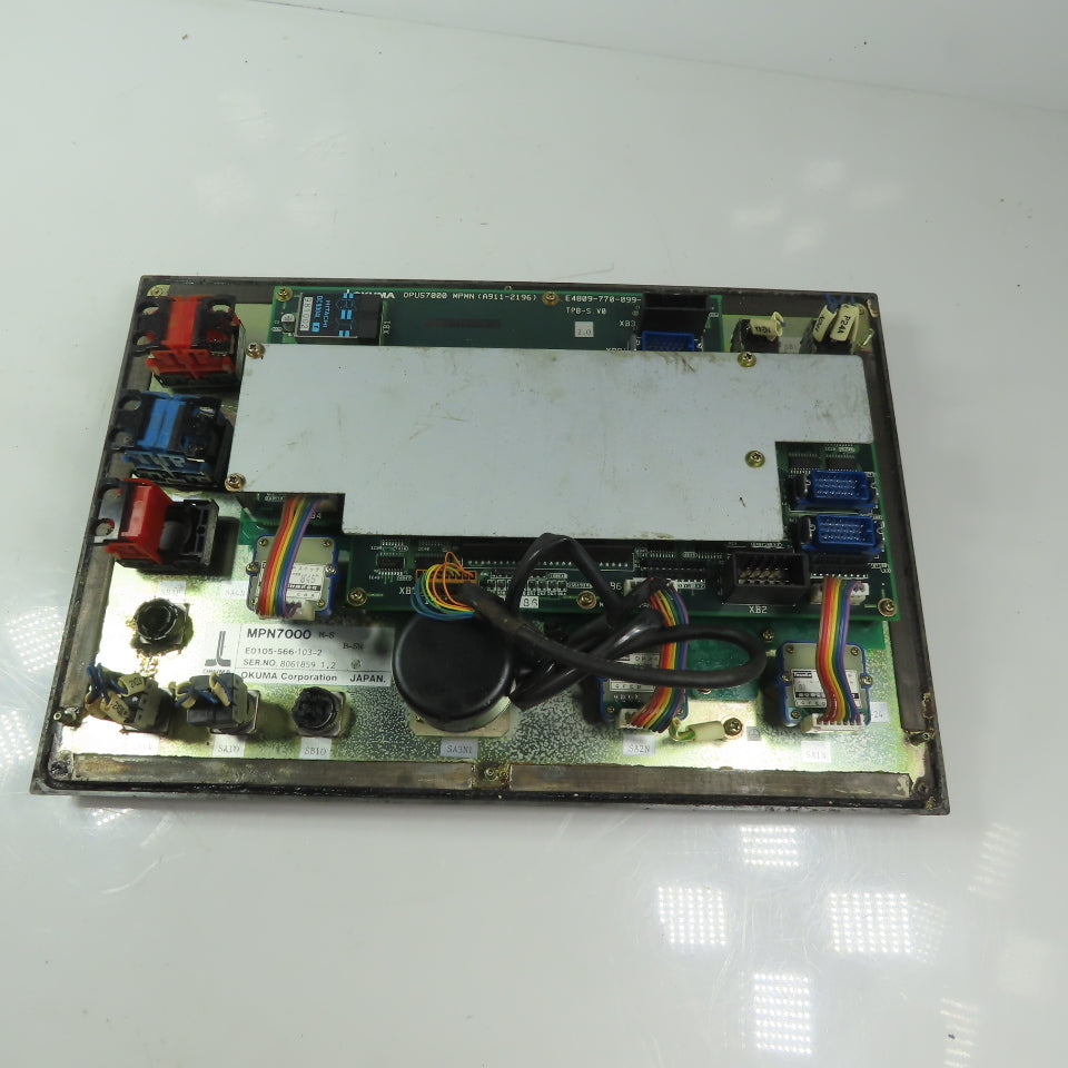 Okuma E0105-566-103-2 MPN7000 CNC Machine Operator Control Panel
