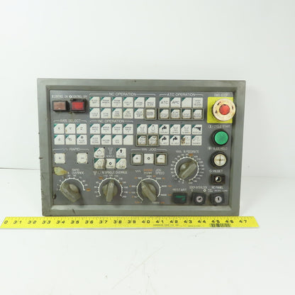 Okuma E0105-566-103-2 MPN7000 CNC Machine Operator Control Panel