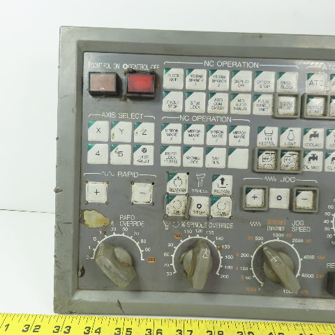 Okuma E0105-566-103-2 MPN7000 CNC Machine Operator Control Panel