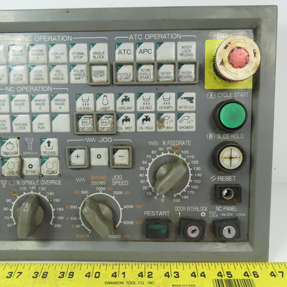 Okuma E0105-566-103-2 MPN7000 CNC Machine Operator Control Panel