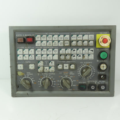 Okuma E0105-566-103-2 MPN7000 CNC Machine Operator Control Panel