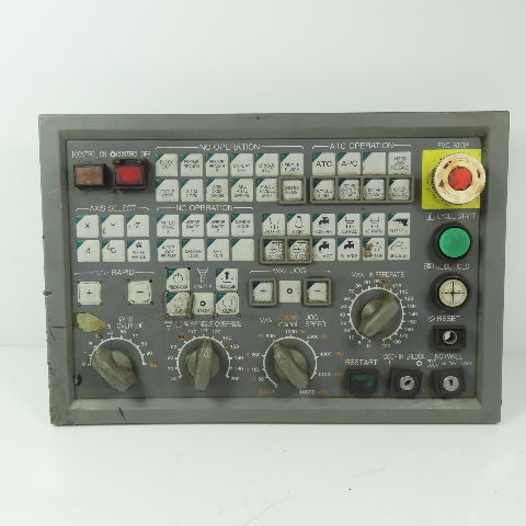 Okuma E0105-566-103-2 MPN7000 CNC Machine Operator Control Panel
