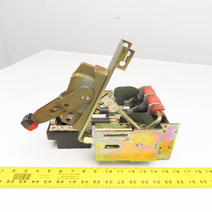 Square D Class 9422 Fused Safety Disconnect Operator 600V 250VDC 3 Pole