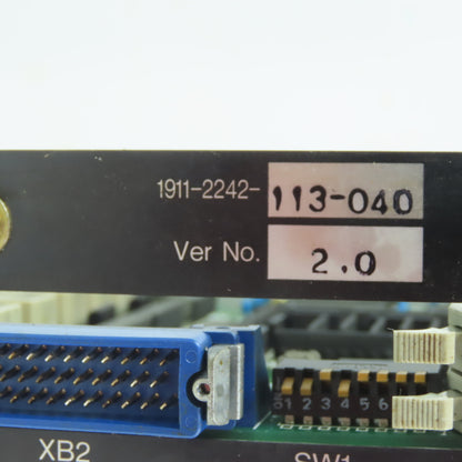 Okuma 1911-2242-113-040 FUB-P4R2 Servo Drive Controller Module Card Ver. 2.0