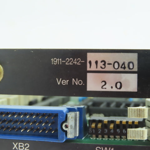 Okuma 1911-2242-113-040 FUB-P4R2 Servo Drive Controller Module Card Ver. 2.0