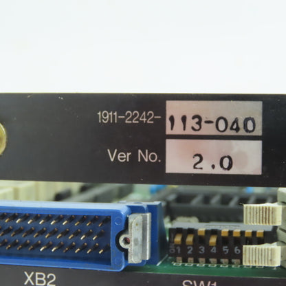 Okuma 1911-2242-113-040 FUB-P4R2 Servo Drive Controller Module Card Ver. 2.0