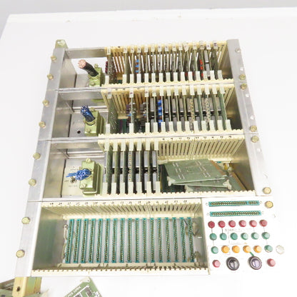 Heald 64 Slot PLC Chassis 53 Control Boards