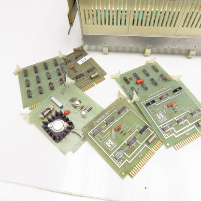 Heald 64 Slot PLC Chassis 53 Control Boards