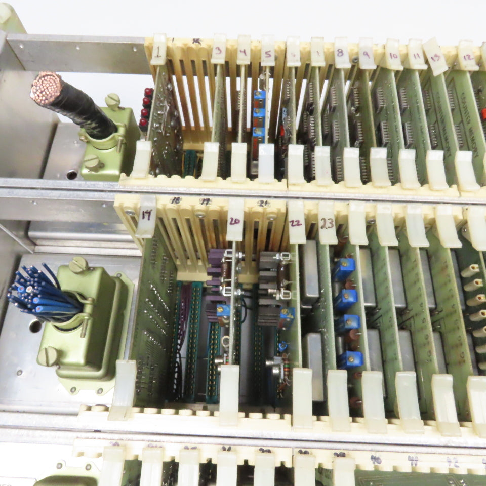 Heald 64 Slot PLC Chassis 53 Control Boards