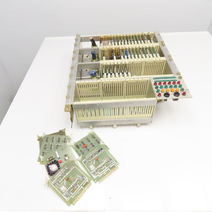 Heald 64 Slot PLC Chassis 53 Control Boards
