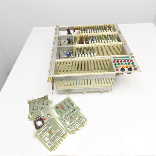 Heald 64 Slot PLC Chassis 53 Control Boards