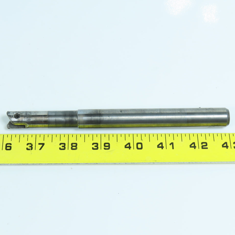LMT Fette 5/8" Solid Carbide Indexable Flat Bottom End Mill 2 Flute 6-7/8" OAL