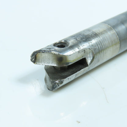 LMT Fette 5/8" Solid Carbide Indexable Flat Bottom End Mill 2 Flute 6-7/8" OAL