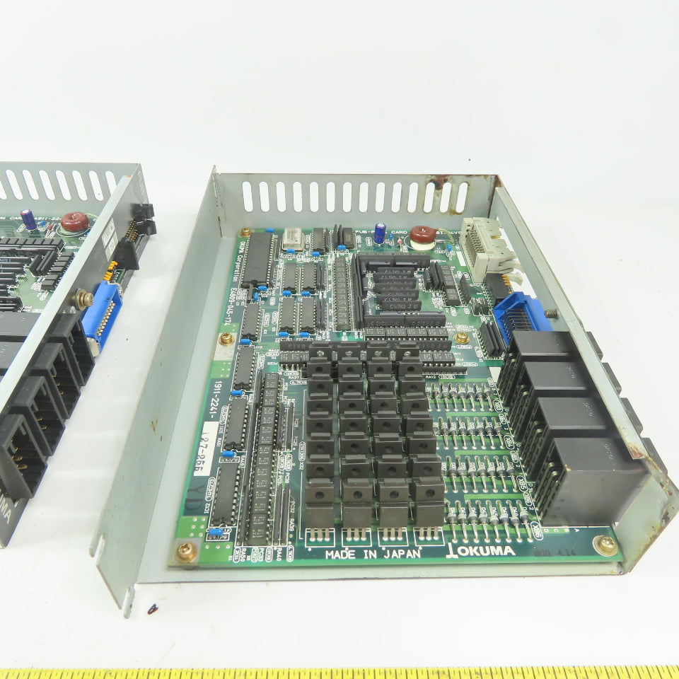 Okuma FUB-P4M4 Servo Drive Controller Module Card Ver. 2.0 Lot of 2