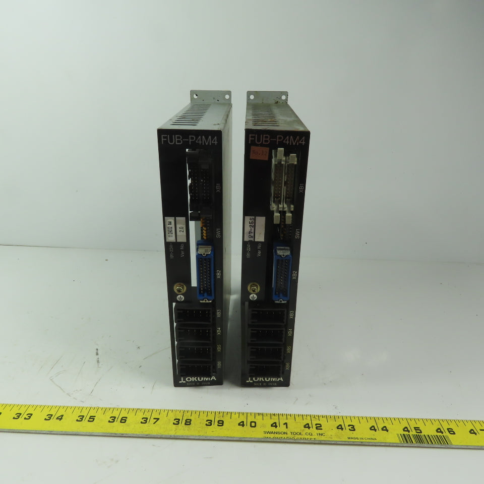 Okuma FUB-P4M4 Servo Drive Controller Module Card Ver. 2.0 Lot of 2