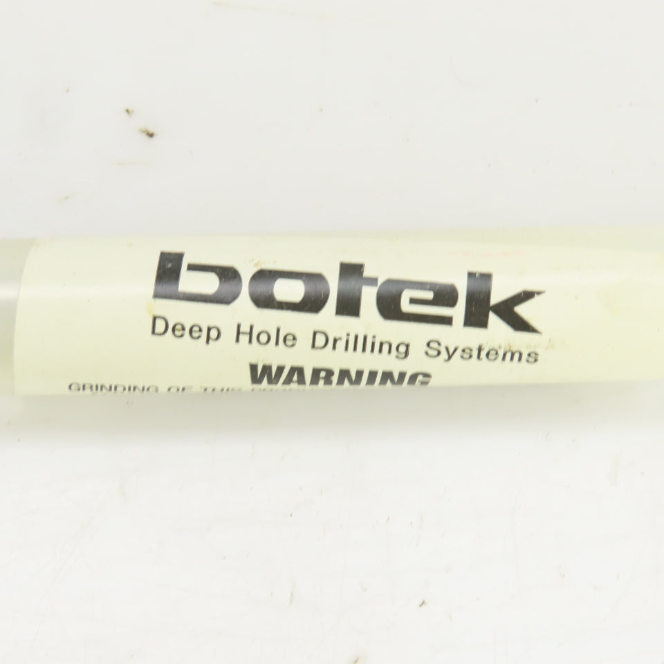 Botek K15/B 0.068"x9.84" x 1/2" Deep Hole Coolant Fed Gun Drill Single Flute