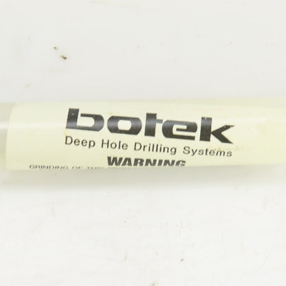 Botek K15/B 0.068"x9.84" x 1/2" Deep Hole Coolant Fed Gun Drill Single Flute