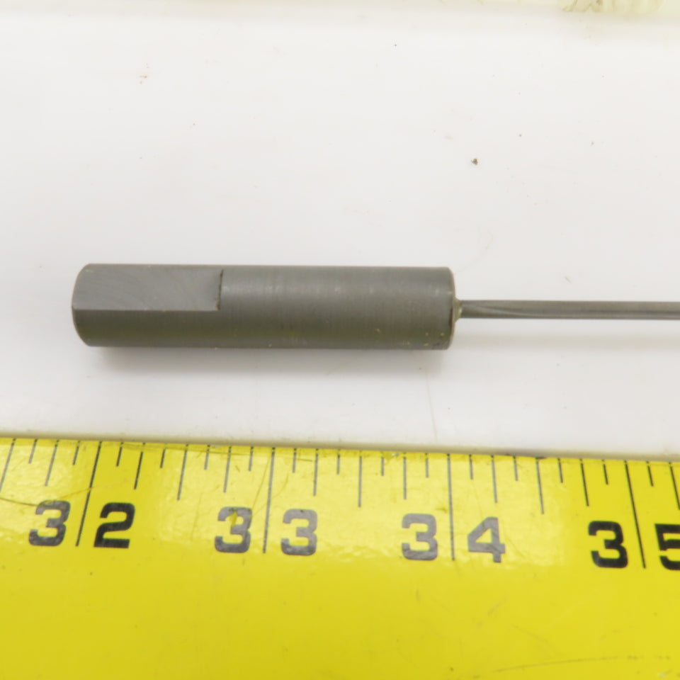 Drill Masters 0.1260 x 9.842"x 1/2" Deep Hole Coolant Fed Gun Drill Single Flute