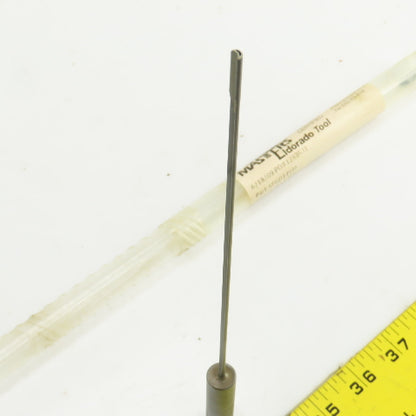 Drill Masters 0.1260 x 9.842"x 1/2" Deep Hole Coolant Fed Gun Drill Single Flute