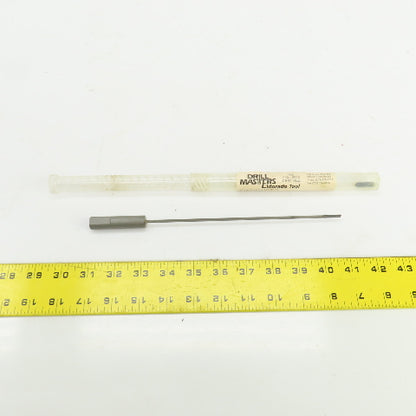 Drill Masters 0.1260 x 9.842"x 1/2" Deep Hole Coolant Fed Gun Drill Single Flute