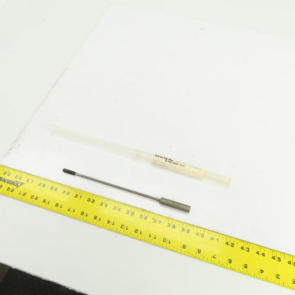 Drill Masters 0.2020 x 9.842"x 1/2" Deep Hole Coolant Fed Gun Drill Single Flute