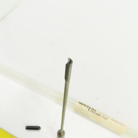 Drill Masters 0.2020 x 9.842"x 1/2" Deep Hole Coolant Fed Gun Drill Single Flute