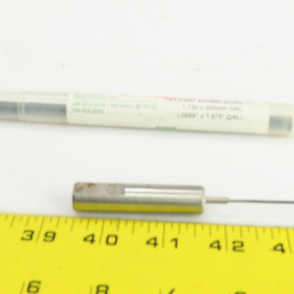 TBT K15 0.689 x 7.874"x 1/2" Deep Hole Coolant Fed Gun Drill Single Flute