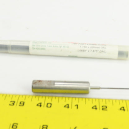 TBT K15 0.689 x 7.874"x 1/2" Deep Hole Coolant Fed Gun Drill Single Flute