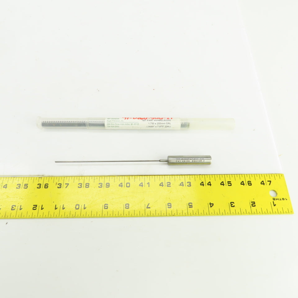 TBT K15 0.689 x 7.874"x 1/2" Deep Hole Coolant Fed Gun Drill Single Flute