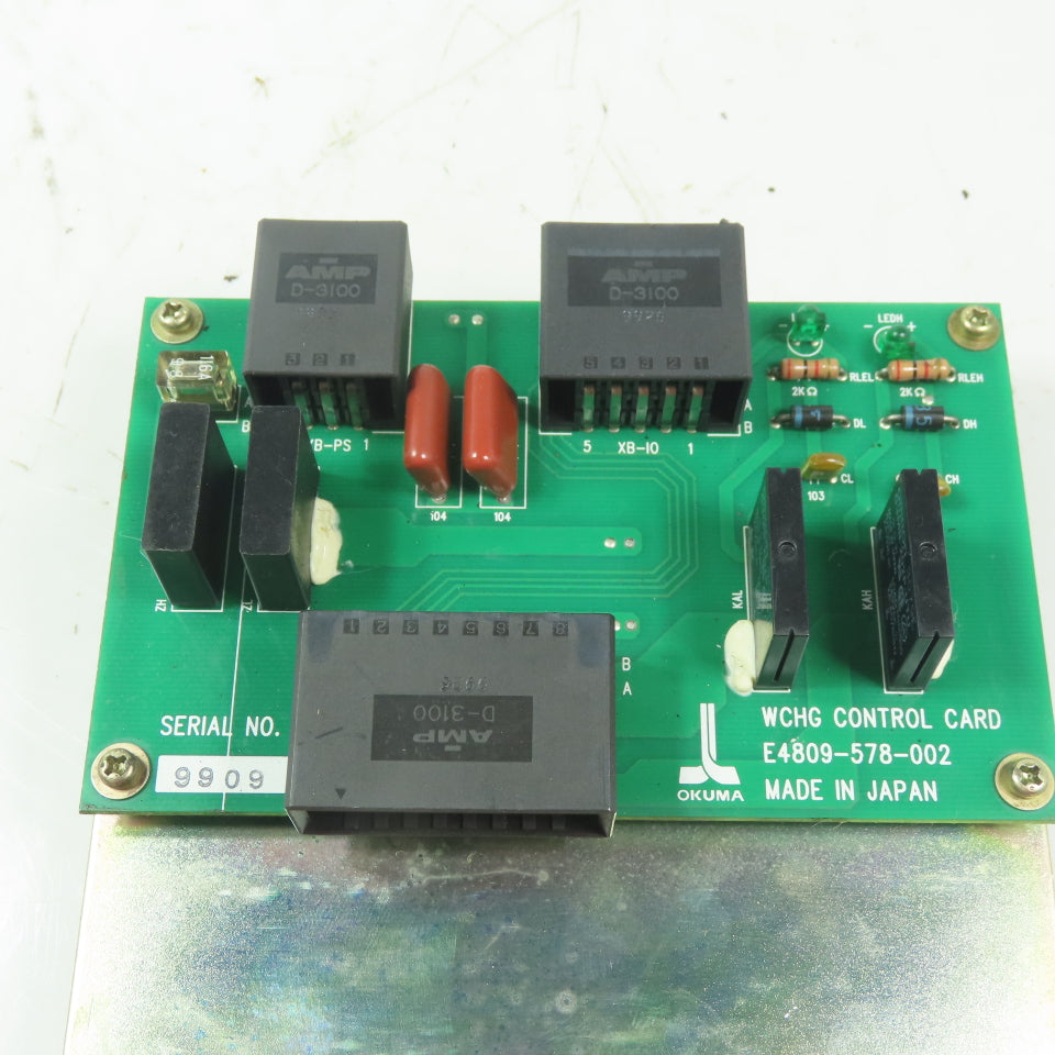 Okuma E4809-578-002-1 WCHG Control Card Circuit Board PCB