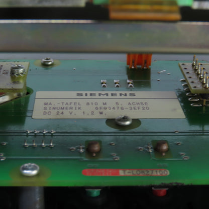 Siemens 570.031.9033.55 6FC3478-3EF20 Sinumerik Operator Control Panel