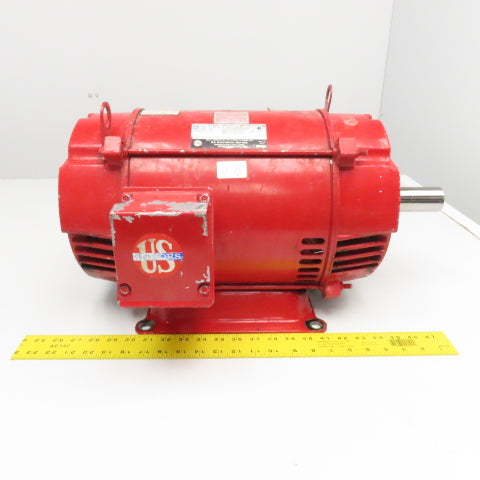 US Motor 20Hp 1760RPM 3Ph 208-230/460V 256T Drip Proof AC Motor