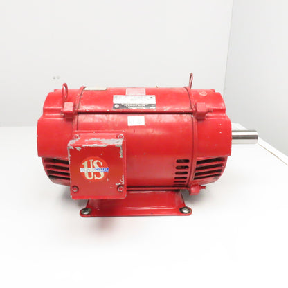 US Motor 20Hp 1760RPM 3Ph 208-230/460V 256T Drip Proof AC Motor