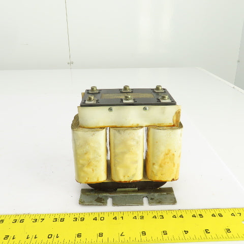 Fanuc A81L-0001-0123 3 Phase Reactor 0.2mH 75A
