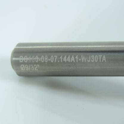 Walter DC150-08-07.144A1-WJ30TA 9/32" Carbide Drill Bit Coolant Thru 5/16" Shank