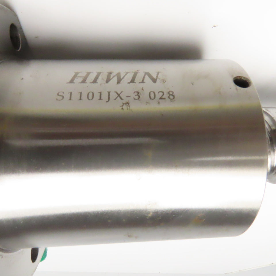 Hiwin S1101JX-3 40mm Single Start Ball Screw & Nut 27-1/2" Screw Length 39" OAL