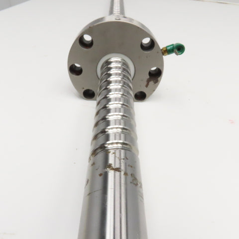 Hiwin S1101JX-3 40mm Single Start Ball Screw & Nut 27-1/2" Screw Length 39" OAL