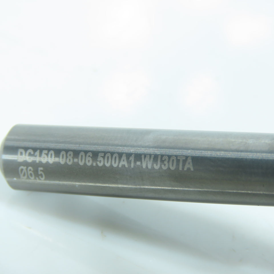 Walter DC150-08-06.500A1-WJ30TA 6.5mm Carbide Drill Bit Coolant Thru 5/16" Shank