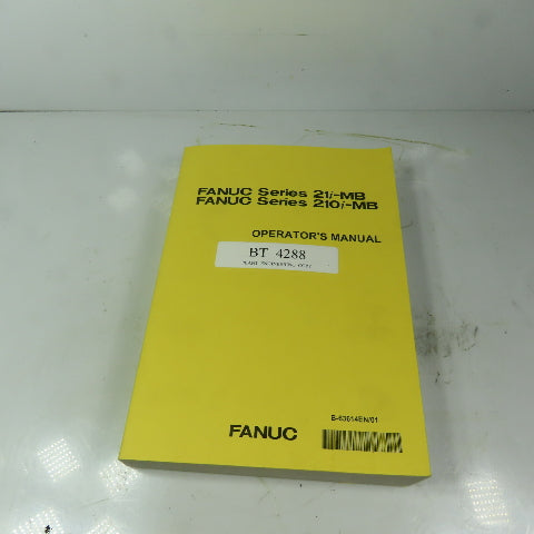 Fanuc B-63614EN/01 Series 21i-MB, 210i-MB Operator's Manual