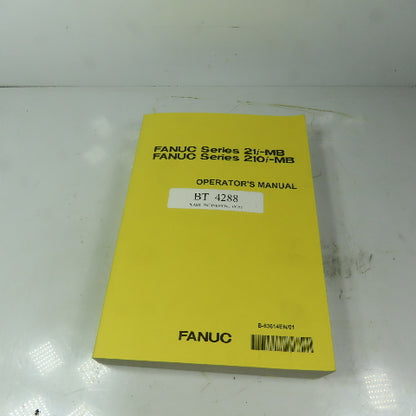 Fanuc B-63614EN/01 Series 21i-MB, 210i-MB Operator's Manual