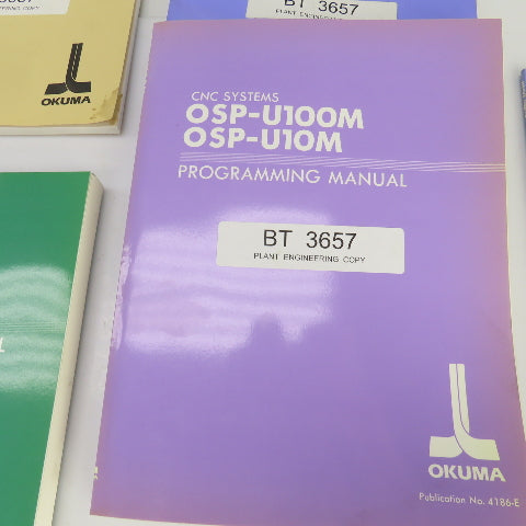 Okuma MX-45 VA/VAE MX-45VB/VBE Operator Maintenance Electrical Manuals Library